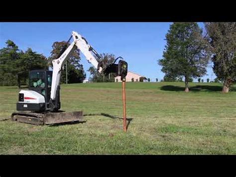 mini excavator attachments vibration|MINI EXCAVATOR VIBRATING POST DRIVER .